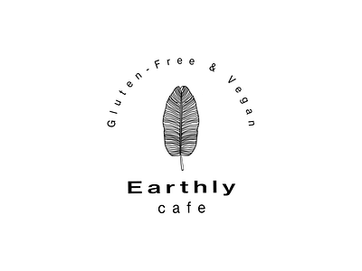 Earthly cafe logo