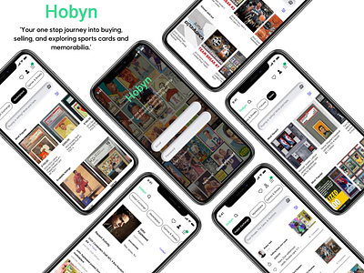 Hobyn | Marketing mock ups design desktop marketing mobile mockup ui web