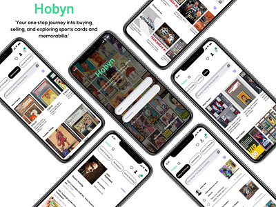 Hobyn | Marketing mock ups