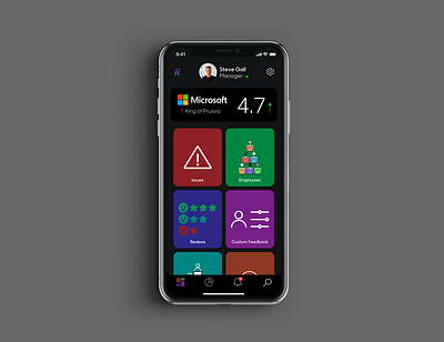 Recognition | Manager Dashboard edit app concept dashboard design mobile ui ux