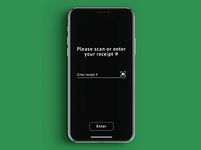 Recognition | Scan animation app customer feedback mobile protopie prototype receipt scan ui ux