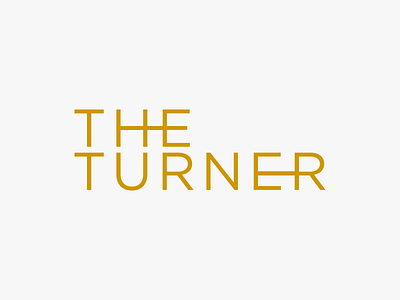 The Turner branding identity logo