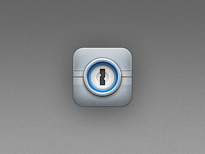 1Password 4 iOS icon (final) icon ios