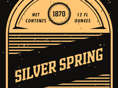 Silver Spring WIP black futura morgan avec rough vintage