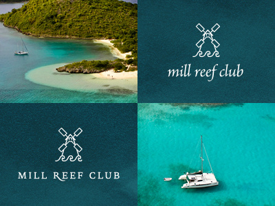 Mill Reef Club Branding branding typography
