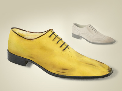 Banana Shoes banana shoe texture
