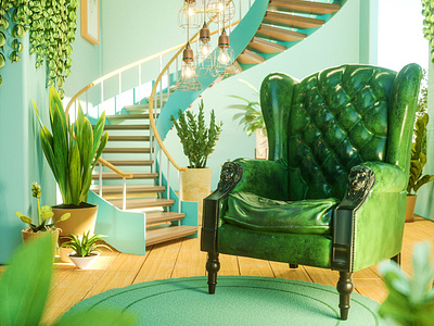 Green interior