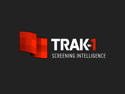 TRAK-1 flag logo logotype pixelated red flag security