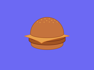 Cheeseburger illustration vector