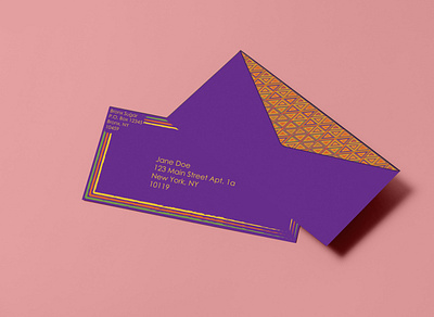 Bronx Sugar Envelope branding graphic design