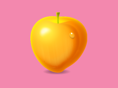 3D fruit illustration design