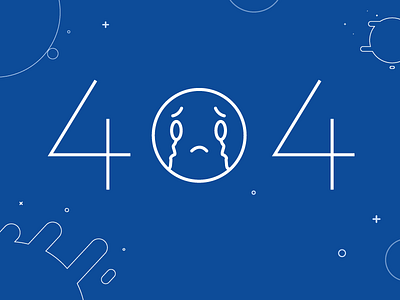 404 app icon illustration