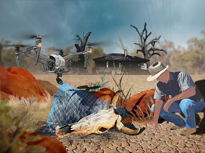 Australian Outback: Climate Futures climate digital painting future game art illustration illustrations