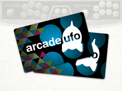 Arcade UFO Playcard