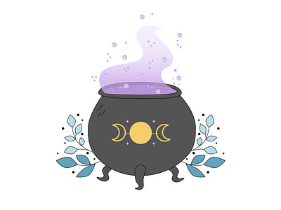 Witch cauldron