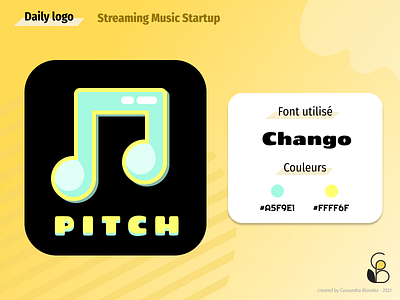 Daily logo 9 Streaming Music ! challenge dailylogo dailylogochallenge dailylogodesign design figma logo ui vector