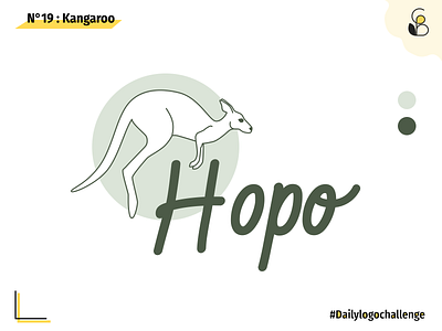 Daily logo 19  Kangaroo