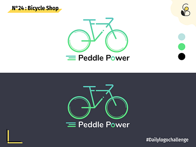 Daily logo 24  Bicycle Shop !