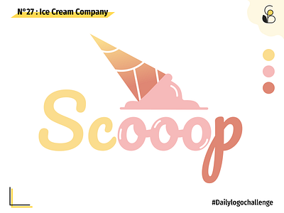 Daily logo 27  Ice cream !