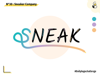 Daily logo 30  Sneaker compagny !