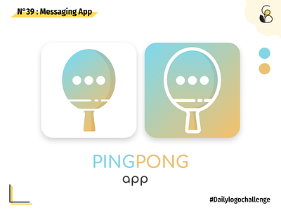 Daily logo 39 Messaging app app challenge dailylogo dailylogochallenge dailylogodesign design figma logo ui vector