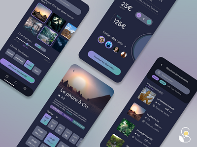 Escape Game App app application branding design escape escapegame figma freelance game ui ux vector