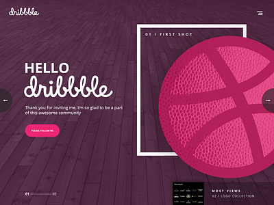 hello dribbble