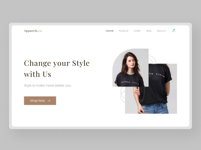 E-commerce Landing Page