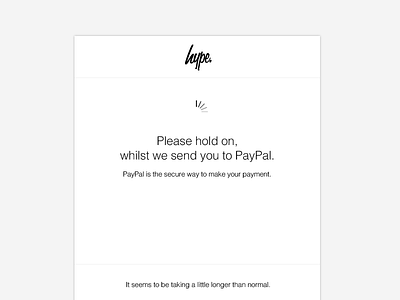 HYPE. Checkout Update big cartel checkout ecommerce paypal sending to paypal