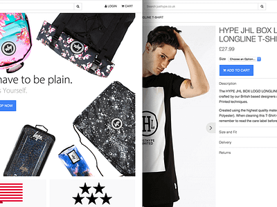 JUST HYPE Update clothing ecommerce home hype just hype magento products simple