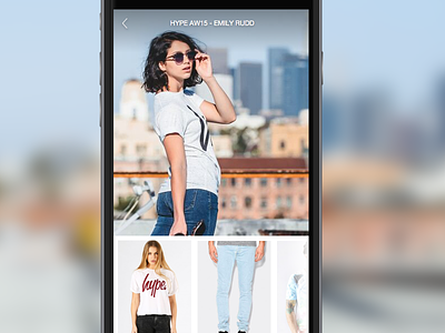 HYPE Lookbook WIP app clothing ecommerce hype ios lookbook shopping wip