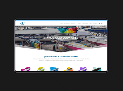 Rubenetti Coastal Rowing Web Design digital design responsive website web design