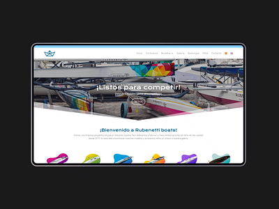 Rubenetti Coastal Rowing Web Design