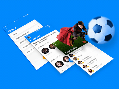 Funner: Groups android app design event fun ios lifestyle mobile app sport teenage ui ux