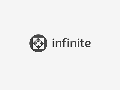 Infinite branding design flat icon illustration illustrator logo minimal type typography