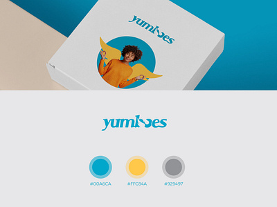 Yumboes branding design flat icon illustration illustrator logo minimal type typography