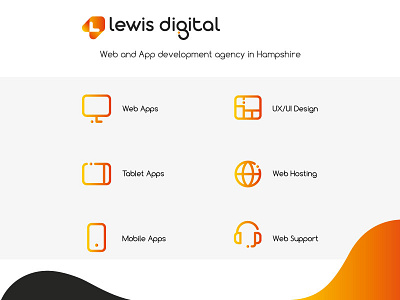 icon set for digital agency website brand business concept design graphic design icon icon set icons illustrator ui ui design ui icons vector web web design