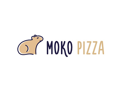 moko pizza brand brand design brand identity branding branding design design graphic design logo logodesign moko pizza pizza logo pizzeria vector