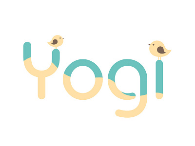 Yogi birds brand branding concept design graphic design illustrator logo logo design logodesign logos logotype vector yoga yogi