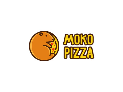 moko pizza brand agency brand design branding branding agency branding design logo logo design logodesign logos logotype moko pizza pizza logo