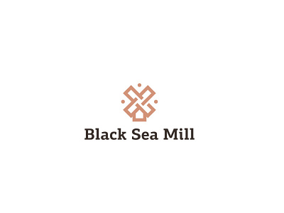 Black Sea Mill black sea brand brand design brand identity branding branding agency branding and identity branding design branding identity logo logo design logofactory logos logotype mill