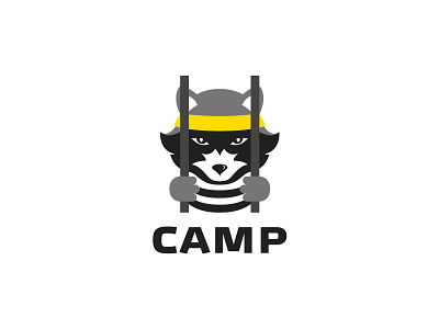 Camp Raccoon brand brand design brand identity branding branding design camp graphic design logo logo design logo design branding logo designer logos raccoon