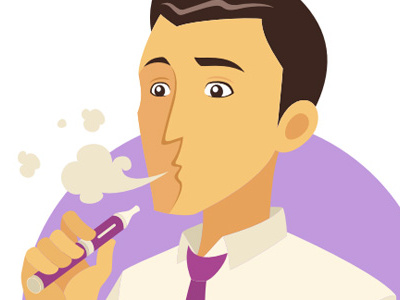 Vaping Illustration character design illustration vector vector illustration