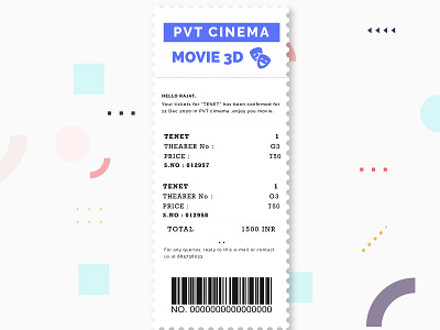 Email Receipt | DailyUI 17