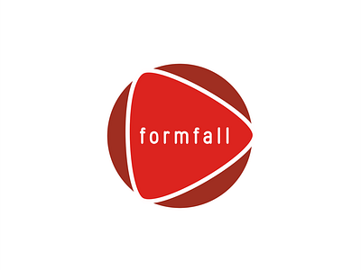 Formfall Logo formfall illustration logo vector