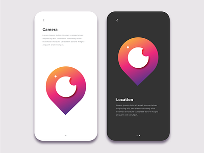 Camera Location 3d best design brand identity branding business logo design camera camera app clean creative dribbble best shot flat design graphic design location app logo logos minimalist professional logo trendy logo ui ux vector