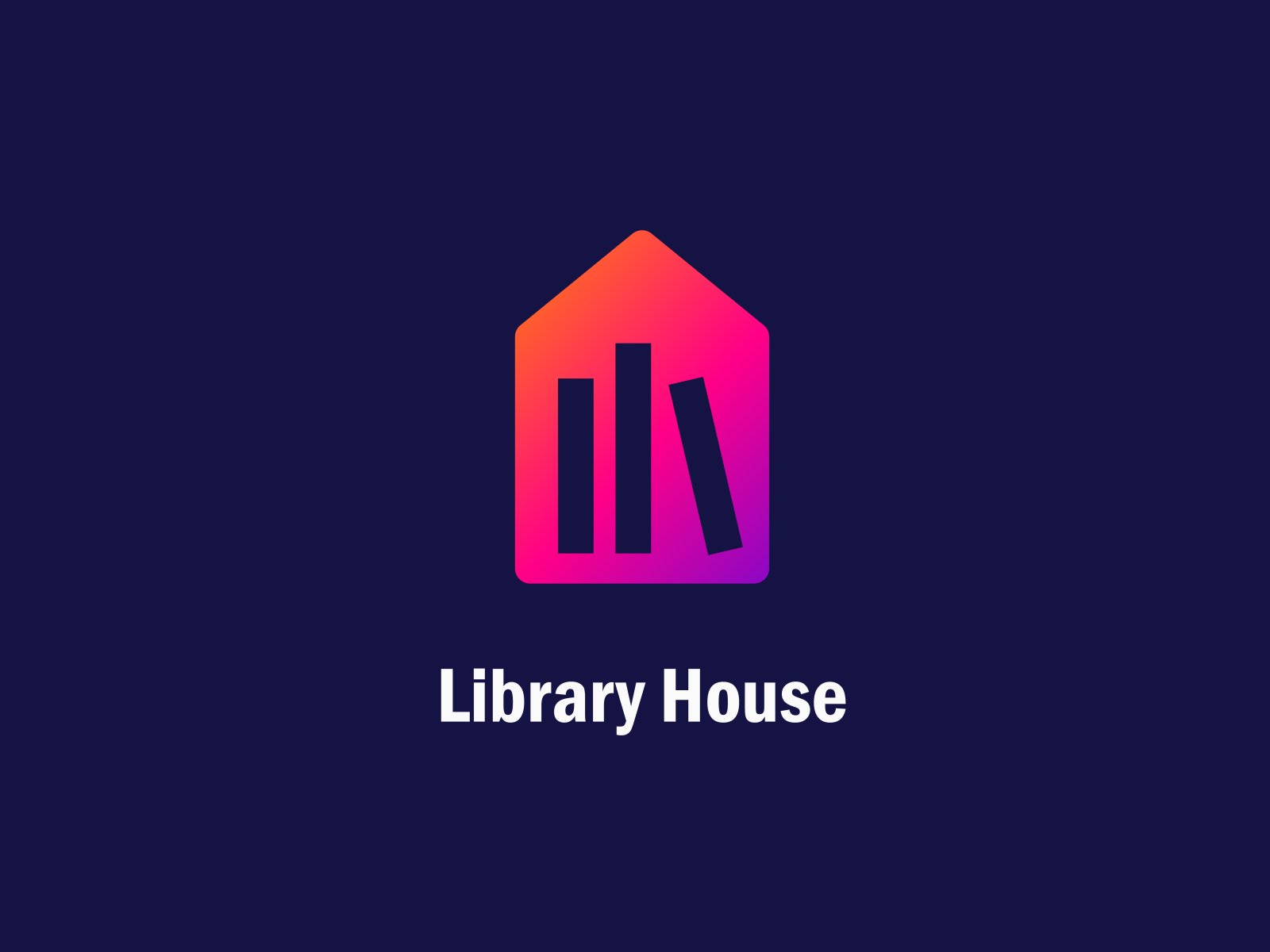 library-house-by-trendy-logo-on-dribbble