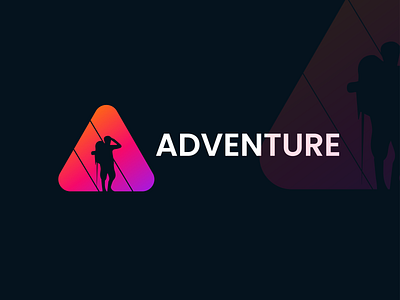 Adventure adventure app icon brand identity branding business logo corporate logo design graphic design holiday icon letter a logo logo trend logofolio logos modern monogram nusrathrahman travel trending