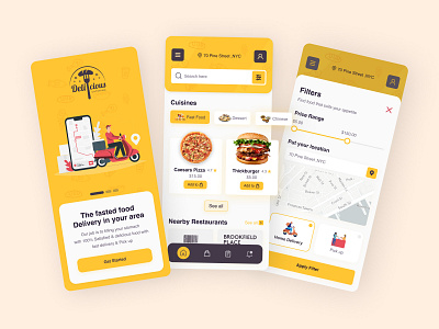 Food delivery and pickup service mobile app design exploration dashboard delivery app design food app food delivery and pickup food delviery food design food design mobile food mobile app food pickup mobile app mobile app food mobile ui resturant ui ui ux ui design uiux ux