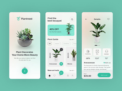 Online plants store app design exploration aurora color aurora design aurora design mobile design flower flower app flower online store mobile mobile app plant plant app plant online store plant store tree tree app tree online store ui ui ux uidesign uiux